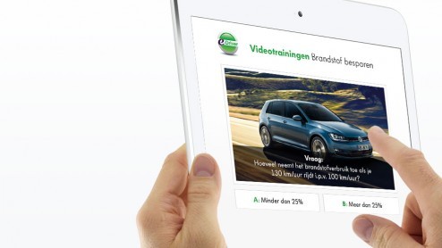 Volkswagen e-Driver is een online trainingsprogramma om zuinig te kunnen rijden.