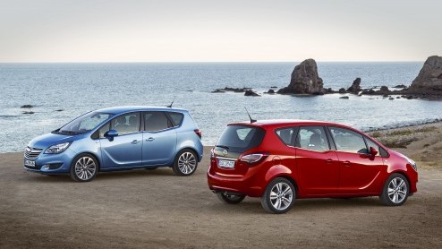 Opel levert de vernieuwde Meriva met 1.6 CDTI dieselmotor. In de 110 pk uitvoering komt deze in aanmerking voor 20% bijtelling.