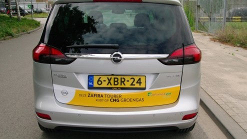 Rijtest Opel Zafira 1.6 Turbo CNG. De op aardgas rijdende Opel Zafira is comfortabel, veelzijdig en milieuvriendelijk.