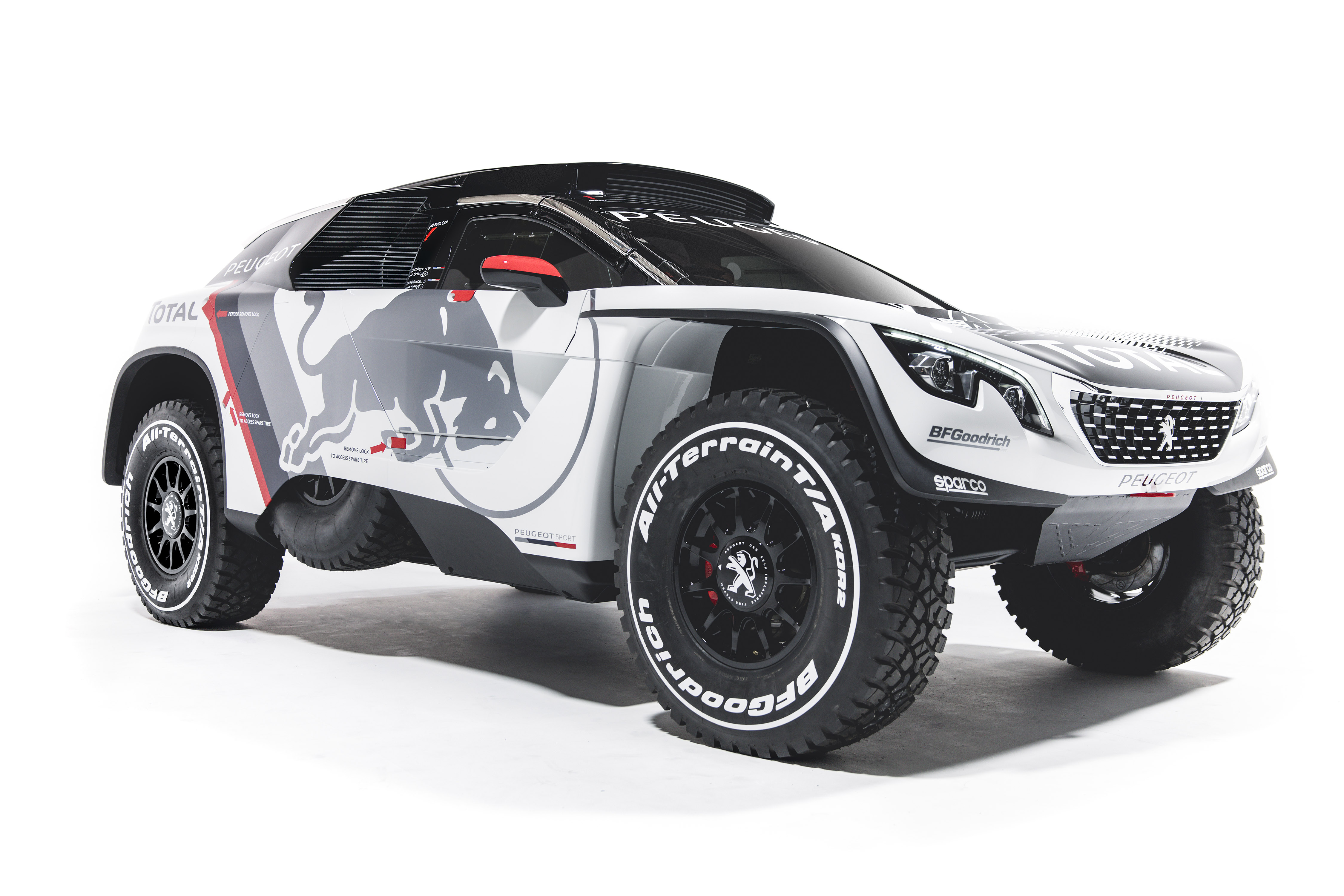 Peugeot presenteert de 3008 DKR, de opvolger van de 2008 DKR, waarmee ze aan de komende DAKAR-rally mee zullen doen.