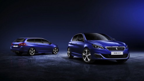 Peugeot 308 GT en 308 GT SW vanaf januari 2015 leverbaar. Prijzen starten bij 32.950 euro.