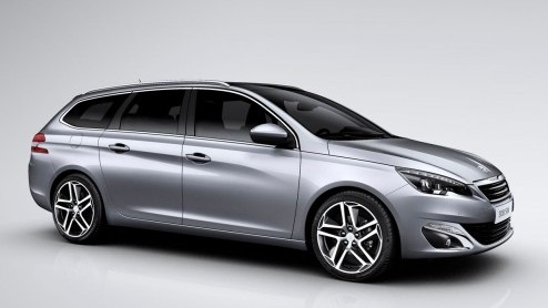 Peugeot brengt de eerste fotos naar buiten van de 308 SW. Eerder al maakte de fabrikant de prijzen bekend en liet weten dat er een versie komt met 14% bijtelling.