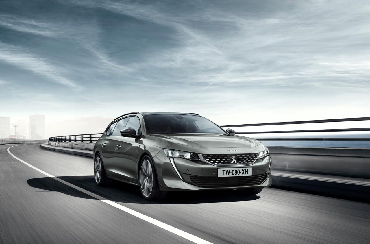 Peugeot laat de foto's zien van de nieuwe 508 SW.