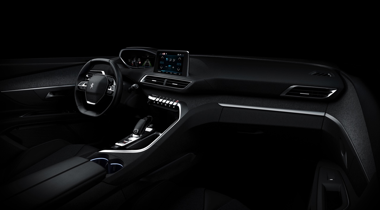 Peugeot presenteert de i-Cockpit van de nabije toekomst. Als eerste zien we het nieuwe interieurconcept terug in de nieuwe SUV, de Peugeot 3008.