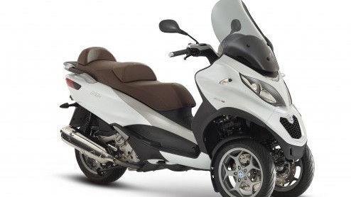 Nieuwe generatie Piaggio MP3 gentroduceerd.