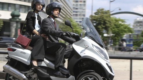 Nieuwe generatie Piaggio MP3 gentroduceerd.
