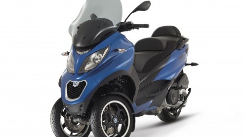 Nieuwe generatie Piaggio MP3 gentroduceerd.