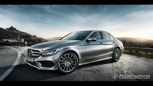Nieuwe Mercedes C-Klasse komt in 2014 op de markt en dit zijn de eerste plaagstootjes.