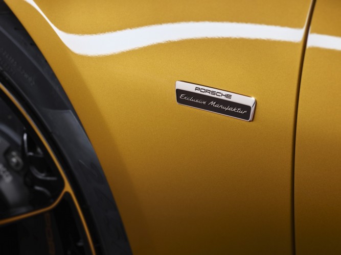Porsche 911 Turbo S Exclusive Series.