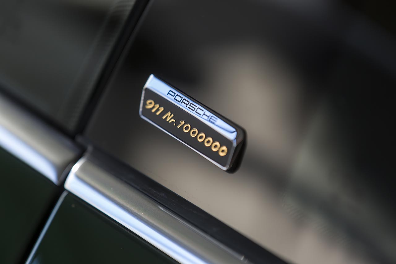 Sinds 1963 zijn er precies 1 miljoen exemplaren gebouwd van de Porsche 911.