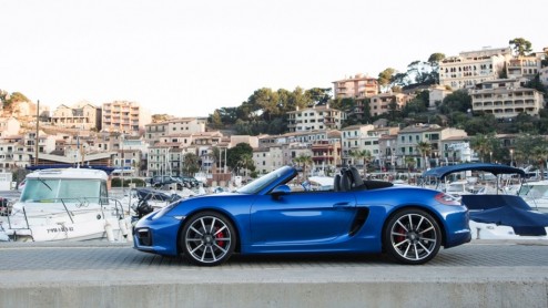 Autotest Porsche Cayman GTS en Boxster GTS 2014.