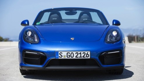 Autotest Porsche Cayman GTS en Boxster GTS 2014.