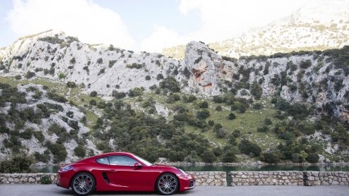 Autotest Porsche Cayman GTS en Boxster GTS 2014.