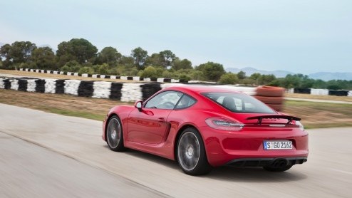 Autotest Porsche Cayman GTS en Boxster GTS 2014.