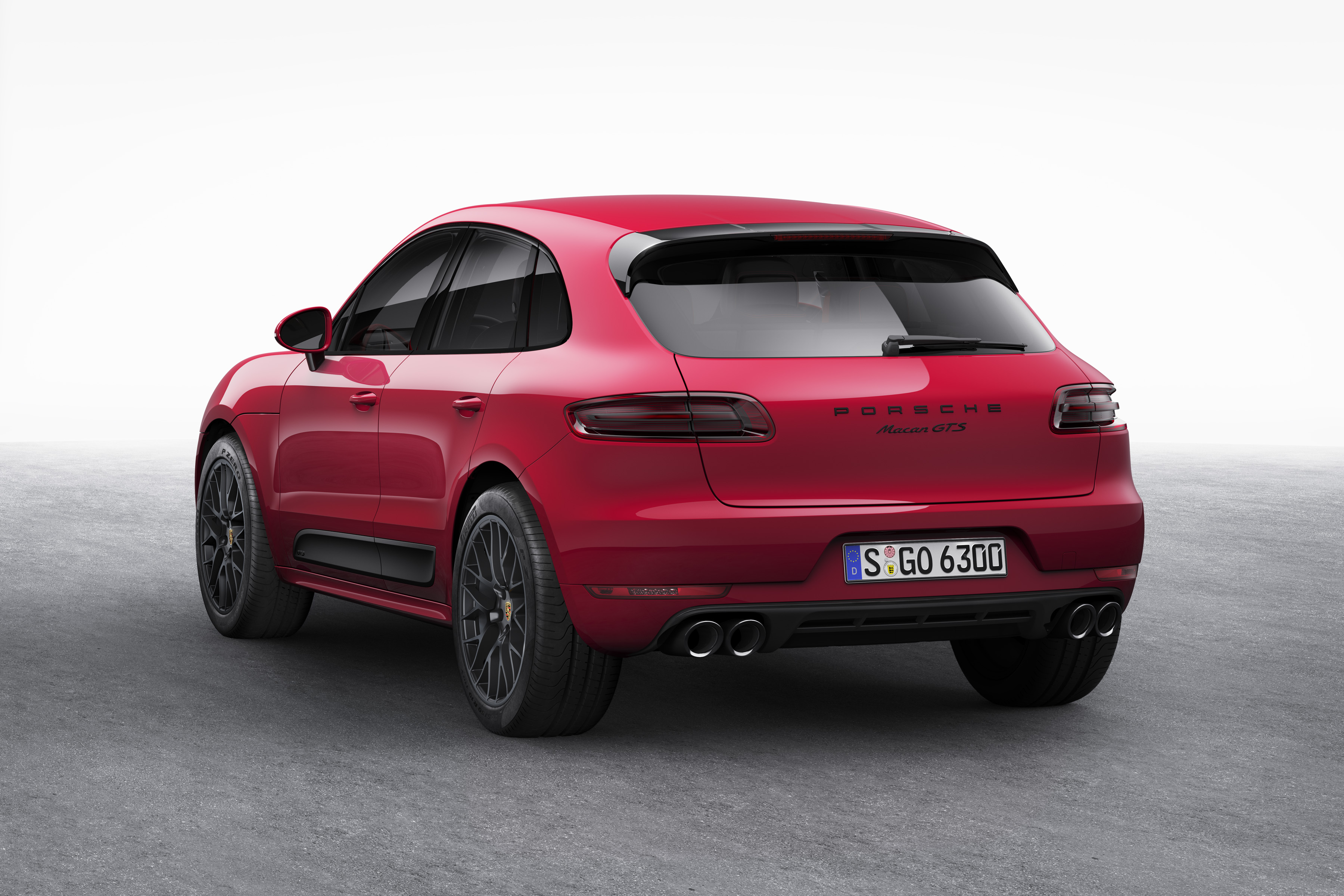 Meer rijplezier in Porsche Macan GTS dankzij meer vermogen, een aangepast onderstel, versterkte remmen en specifieke GTS-uitrusting.