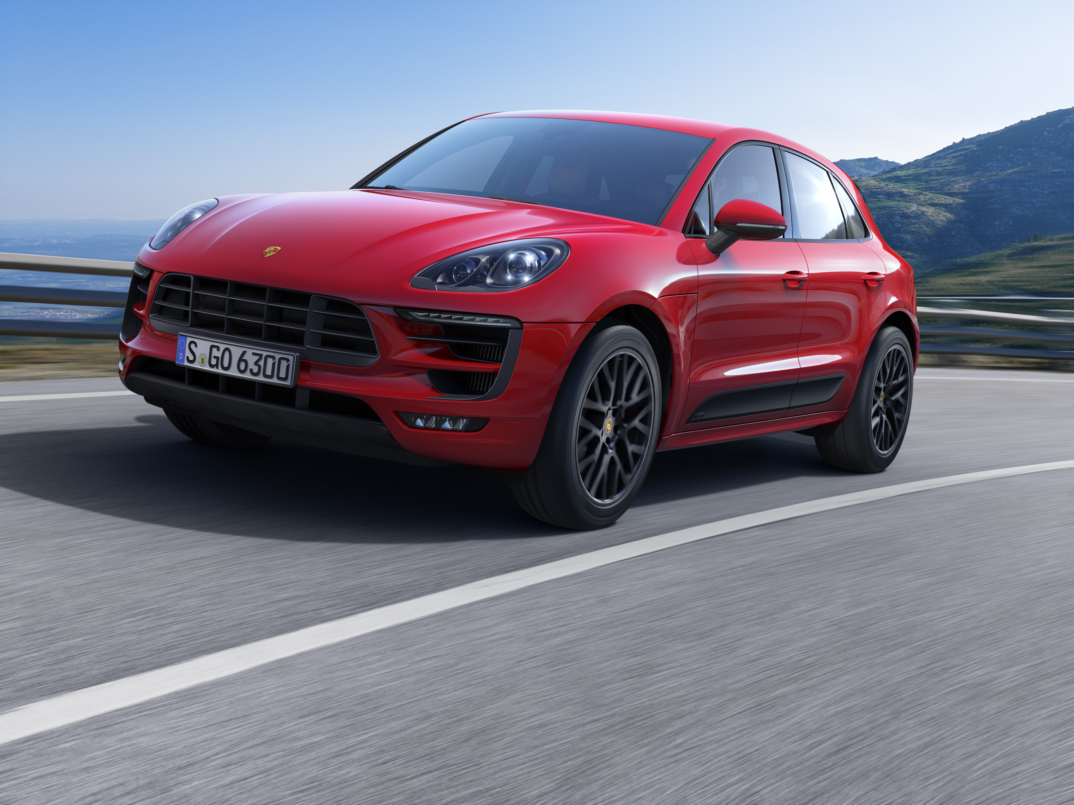 Meer rijplezier in Porsche Macan GTS dankzij meer vermogen, een aangepast onderstel, versterkte remmen en specifieke GTS-uitrusting.