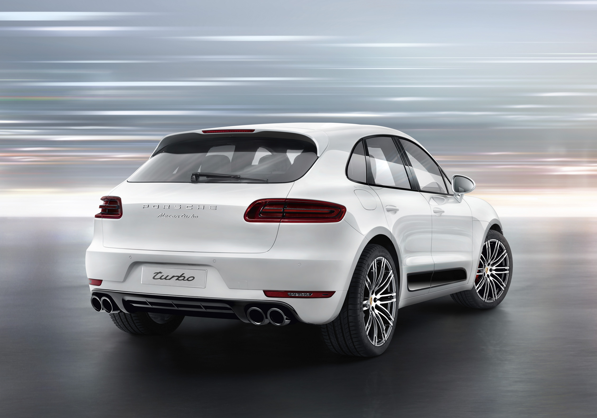 Nieuw interieur- en exterieurpakket voor Porsche Macan Turbo. Met deze optiemogelijkheden maak je van een Macan Turbo toch een beetje de GTS-variant. Al is hij wel sneller.
