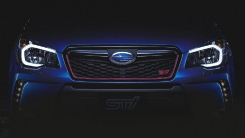 Teaser Subaru Forester STi met ongeveer 300 pk. Iets voor Europa?