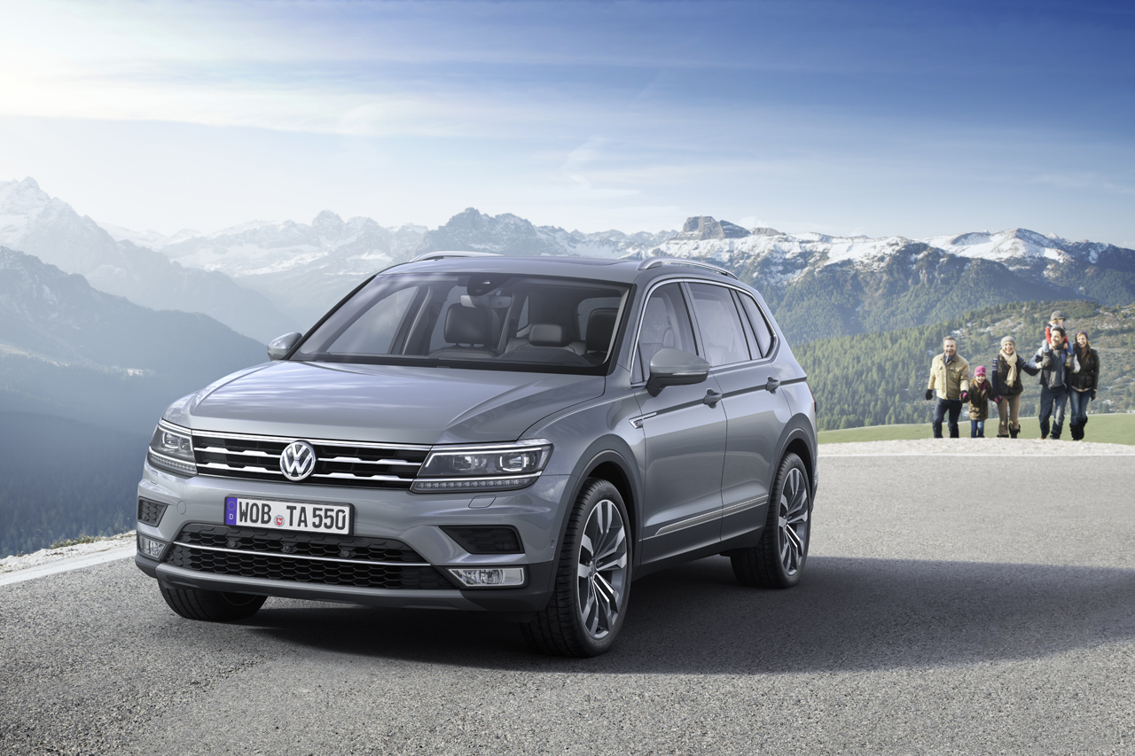 Volkswagen gaat vanaf november de Tiguan Allspace leveren met de mogelijkheid van een extra zitrij.