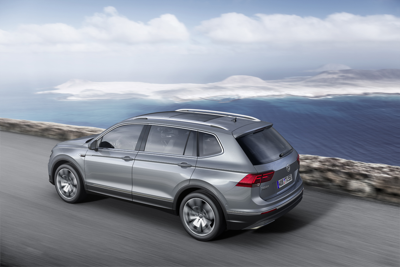 Volkswagen gaat vanaf november de Tiguan Allspace leveren met de mogelijkheid van een extra zitrij.