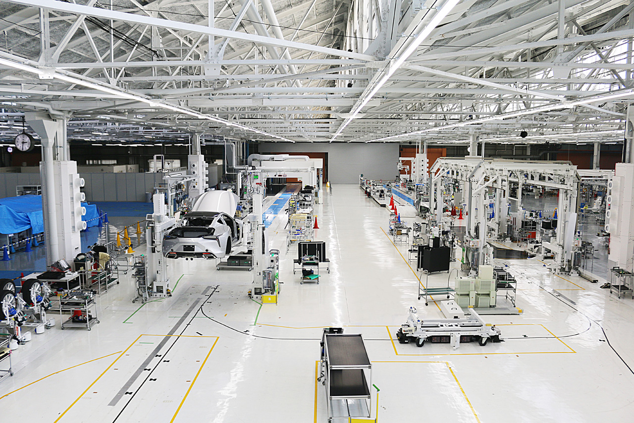 De productie van de Europese versie van de nieuwe Lexus LC is in Japan van start gegaan.