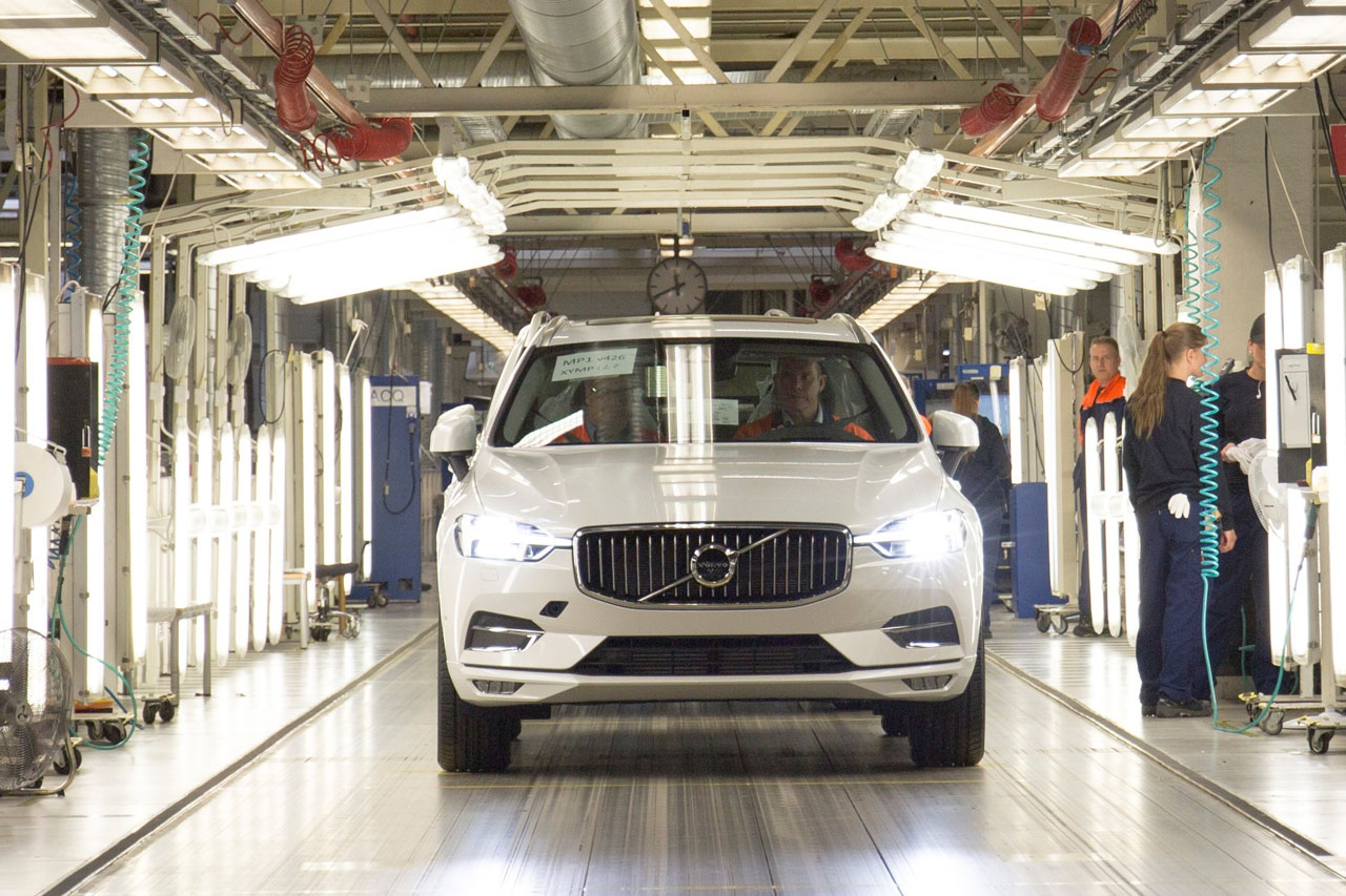 Volvo heeft zojuist de productie gestart van de nieuwe XC60.