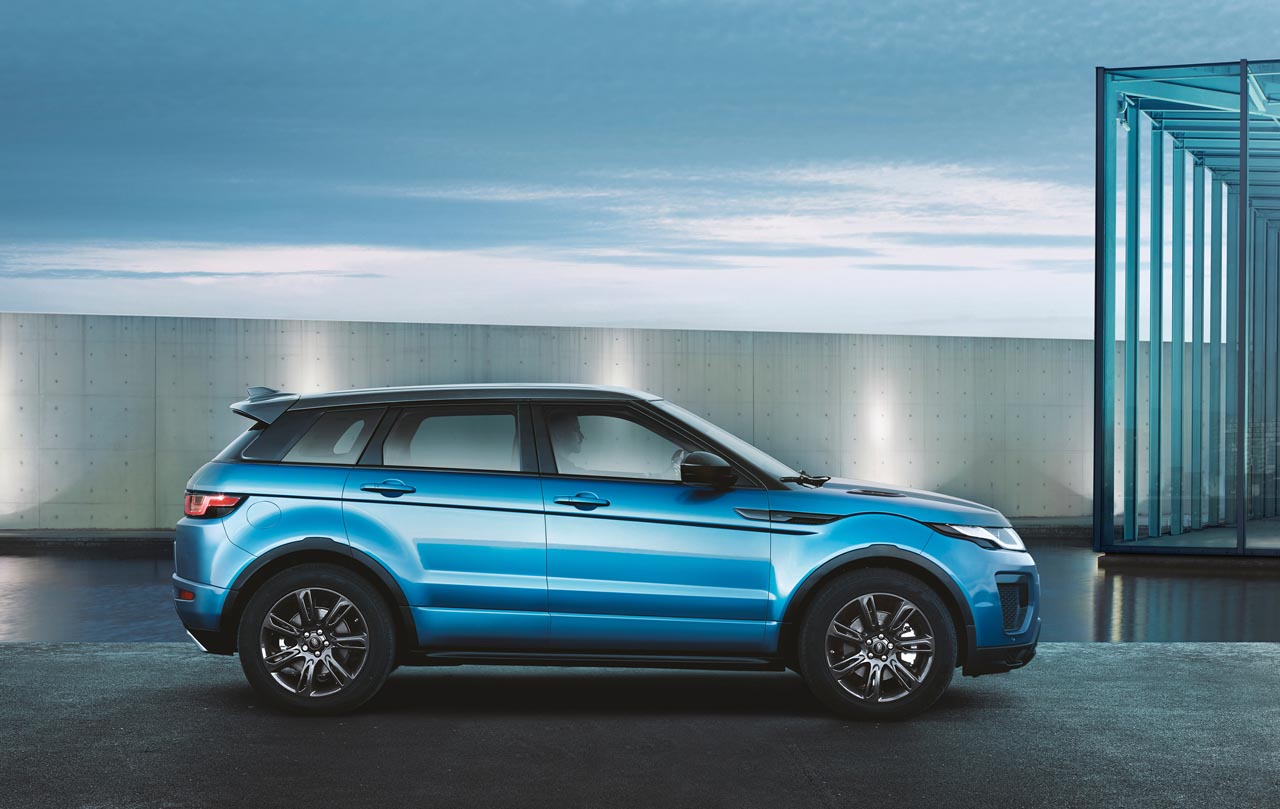 Om een productierecord te vieren lanceert Range Rover de Landmark variant van de Evoque.