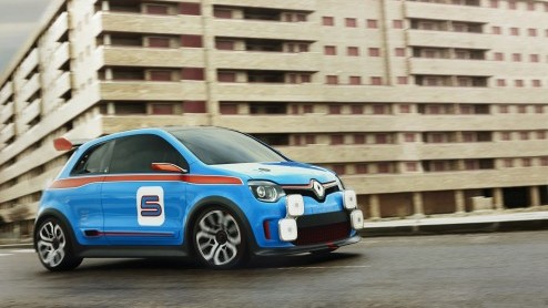Renault Twin'Run Concept naar Nederland tijdens VKV City Racing 2014.