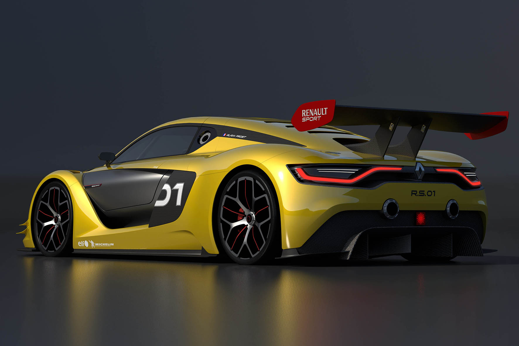 Renault Sport R.S. 01 maakt Nederlands entree op AutoRAI 2015, samen met de nieuwe Espace en Clio R.S EDC 220 Trophy.