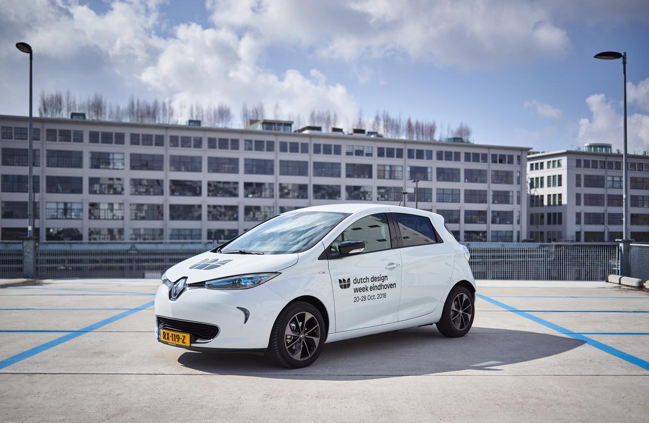 Renault is de mobiliteitspartner van de Dutch Design Week 2018.