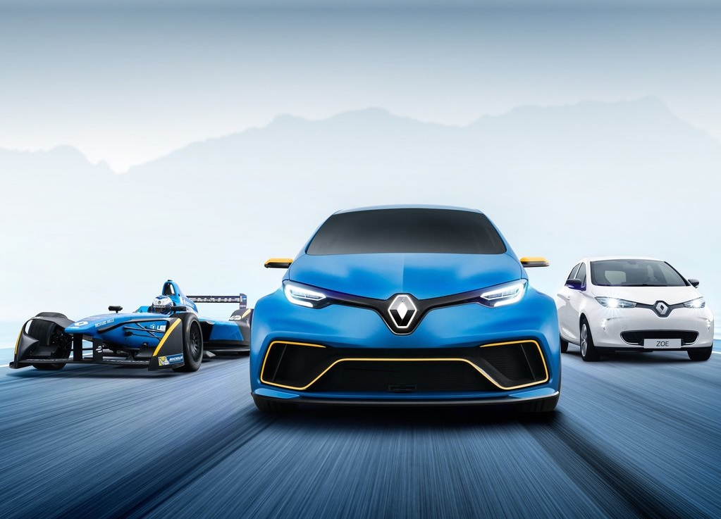 Renault heeft op de beursvloer van Genve een elektrische verrassing onthuld: een dikke sportversie voor de Zoe.
