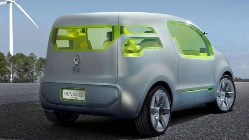 Renault gaat op de elektrische toer. De Fransen grijpen de Olympische Spelen te Londen in 2012 aan om met drie elektrische auto's op de proppen te komen, die onder meer gebaseerd zijn op de Kangoo en