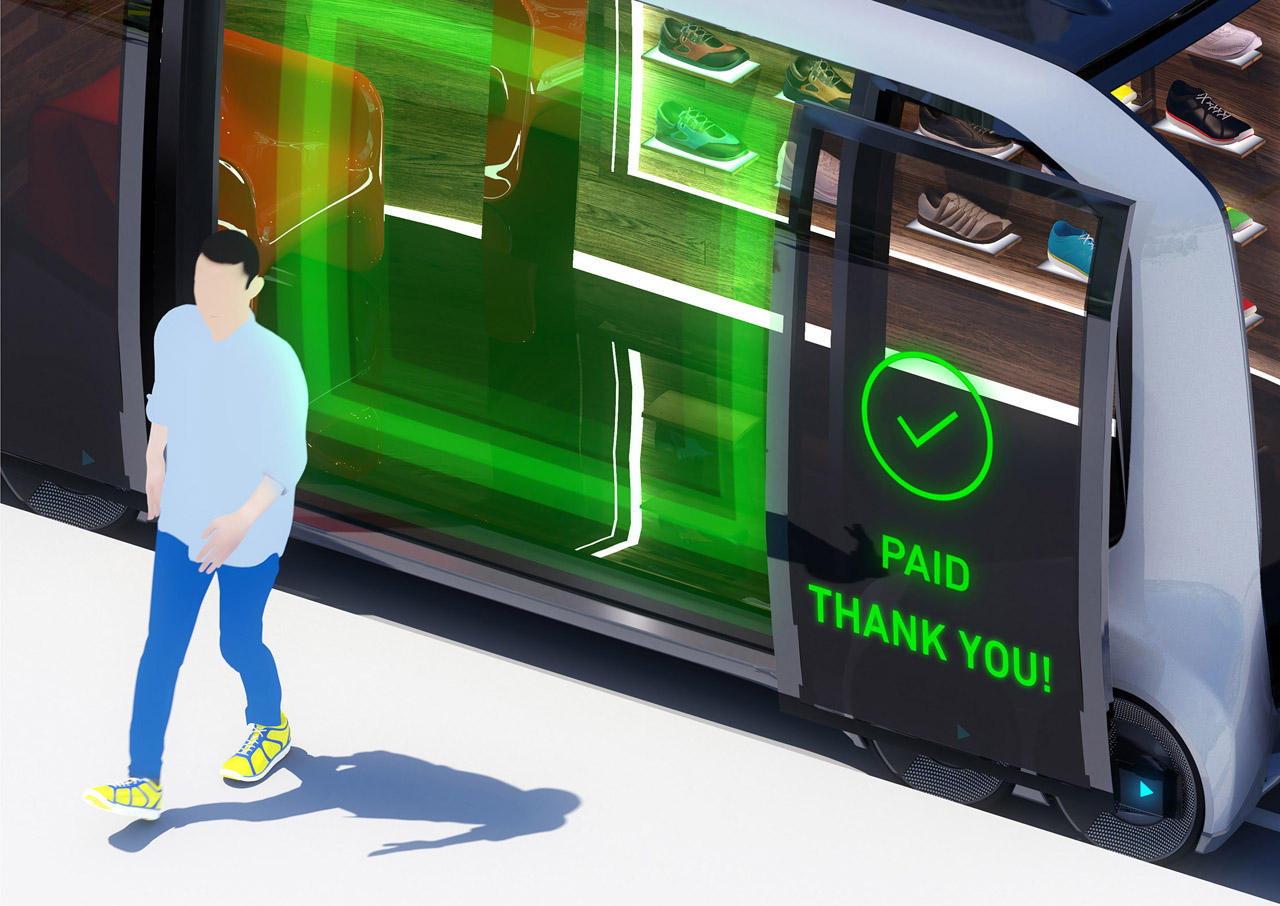 Toyota ontwikkelt met partners een autonoom rijdende stadsbesteller, de e-Palette.