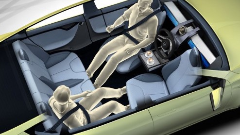 Tuner Rinspeed heeft zo zijn eigen visie op het gebied van de zelfrijdende auto. De fabrikant toont op de Autosalon van Genve deze XchangE, een autonoom rijdende auto met een passend interieur.