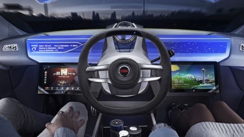 Tuner Rinspeed heeft zo zijn eigen visie op het gebied van de zelfrijdende auto. De fabrikant toont op de Autosalon van Genve deze XchangE, een autonoom rijdende auto met een passend interieur.