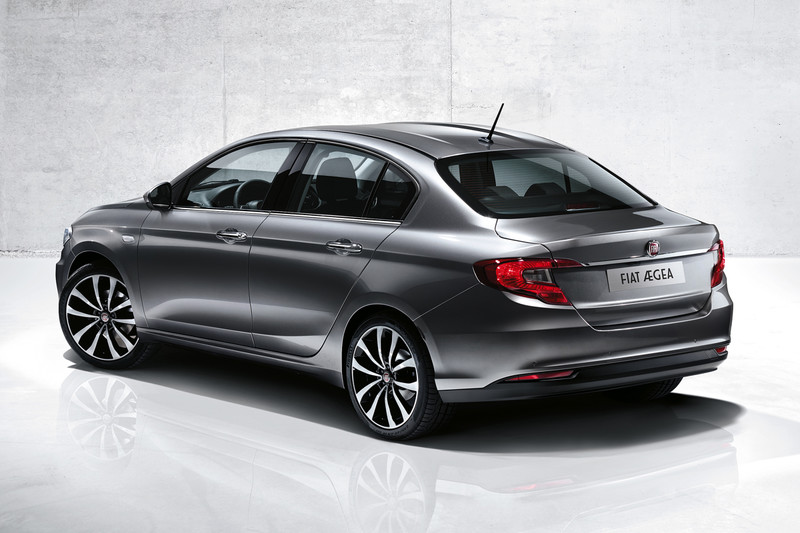 Fiat Aegea voor de meeste Europese landen als Tipo. De nieuwe Fiat Tipo komt als sedan, vijfdeurs hatchback en stationwagon op de markt.