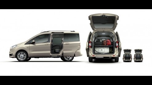 Test Ford Tourneo Courier 1.0 EcoBoost Titanium, de kleinste maar toch ruime variant in de Tourneo-reeks van Ford.