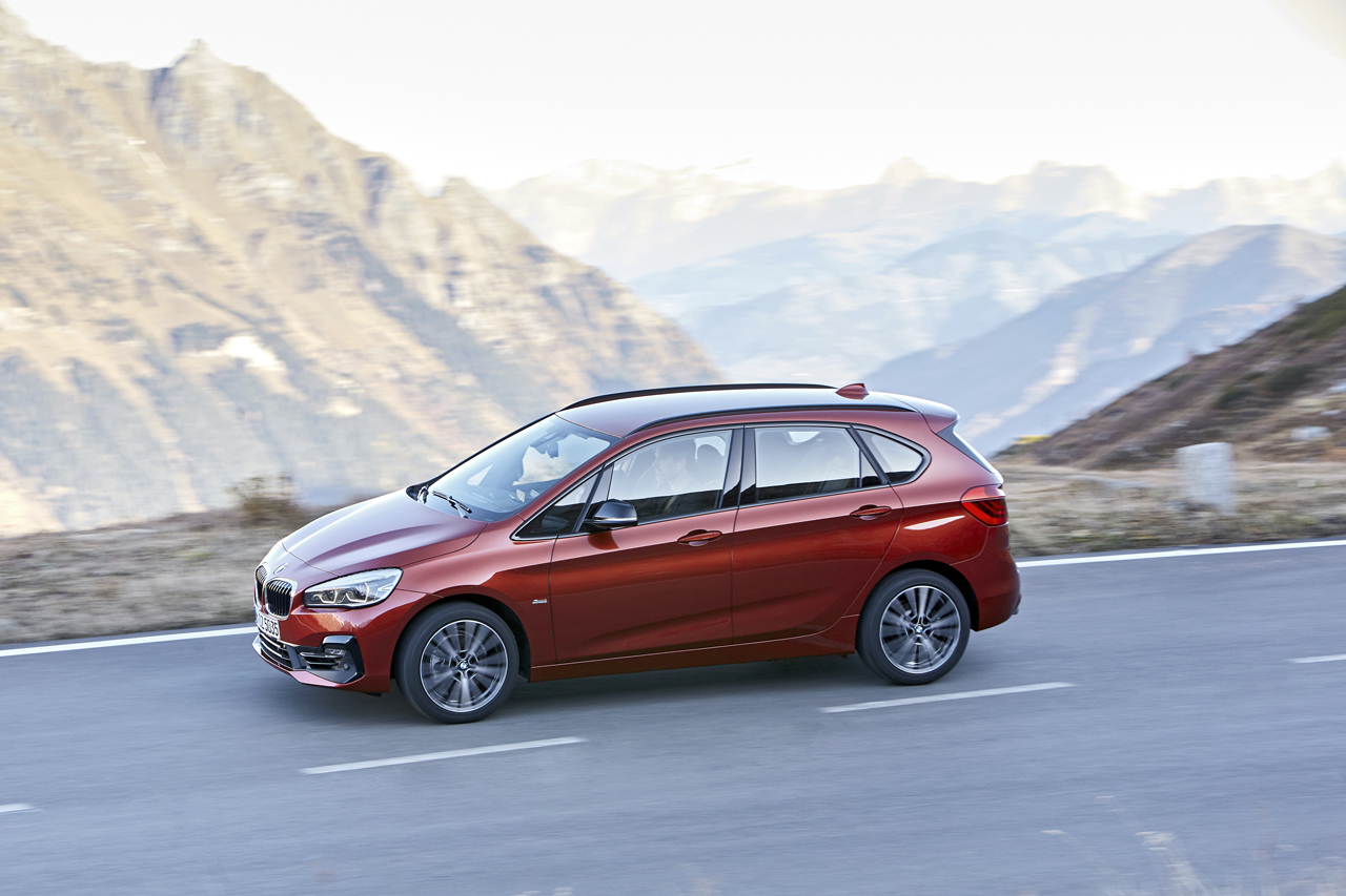 BMW geeft de 2-serie Active Tourer en Gran Tourer een bescheiden facelift.