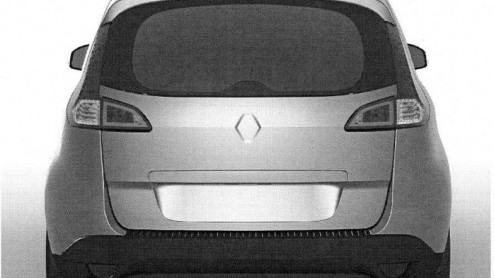 Nu de Renault Megane een feit is, kan ruimteversie Scenic niet achterblijven. Inmiddels zijn de eerste afbeeldingen gelekt op het internet. Hij krijgt zoals verwacht het nieuwe familiegezicht mee, de