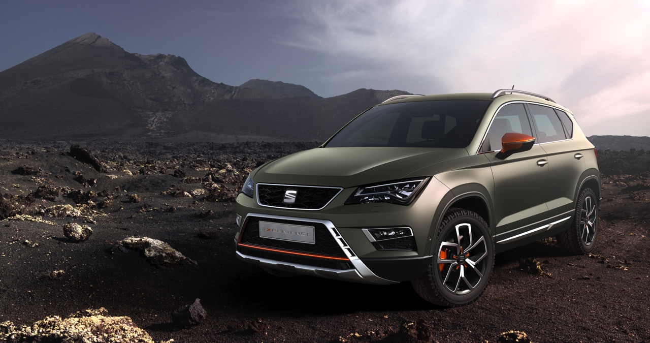 Het X-Perience programma van Seat breidt zich misschien uit met de Ateca X-Perience. Het eerste resultaat zien we op de Autosalon van Parijs.