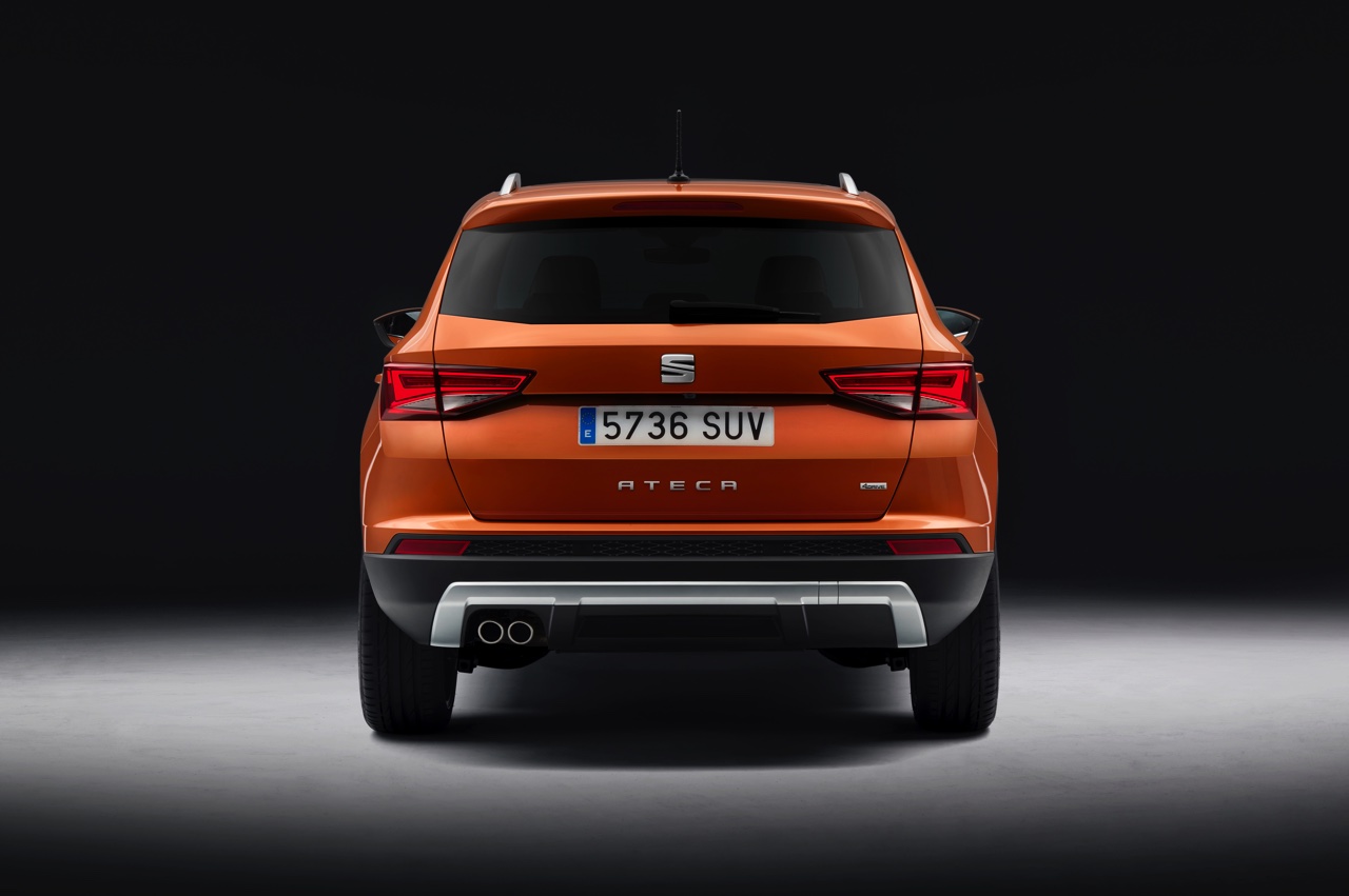 Introductie Seat Ateca SUV op de Autosalon van Geneve met de 1.0 TSI, 1.4 TSI, 1.6 TDI en 2.0 TDI in het motorpalet.