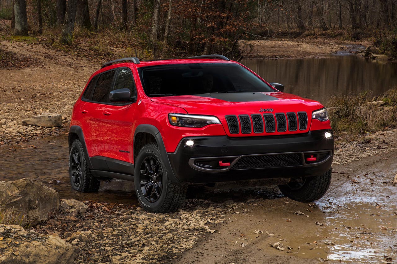 Jeep onthult in Detroit de facelift van de vernieuwde Cherokee.