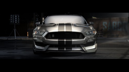 Ford presenteert vandaag de nieuwe Shelby Mustang GT350. Hij krijgt de sterkste atmosferische V8 die Ford ooit in een productiewagen heeft gestopt. Ruim 500 pk!