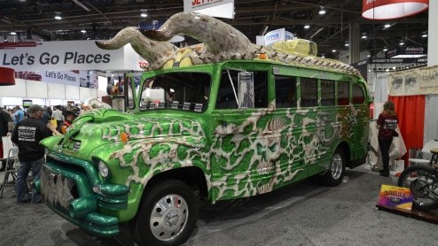 Het Las Vegas Convention Center staat deze dagen volledig in het teken van de SEMA Show. D beurs op het gebied van tuning en performance. Eens kijken wat de show allemaal te bieden heeft.