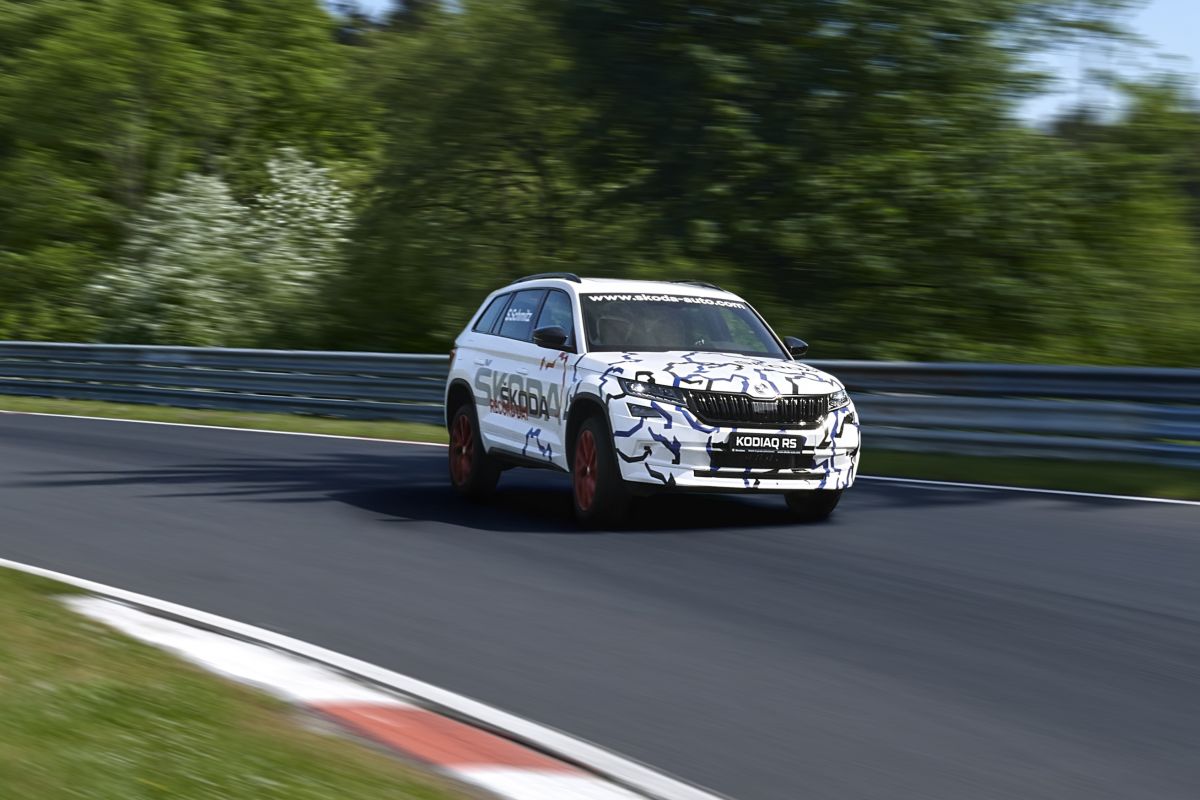 Skoda Kodiaq RS zet ronderecord