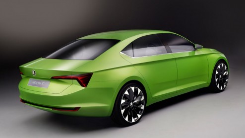 Skoda heeft weer wat meer informatie vrijgegeven over de VisionC. Het studiemodel geeft ons een indruk van de toekomstige designrichting van de Tsjechische fabrikant.