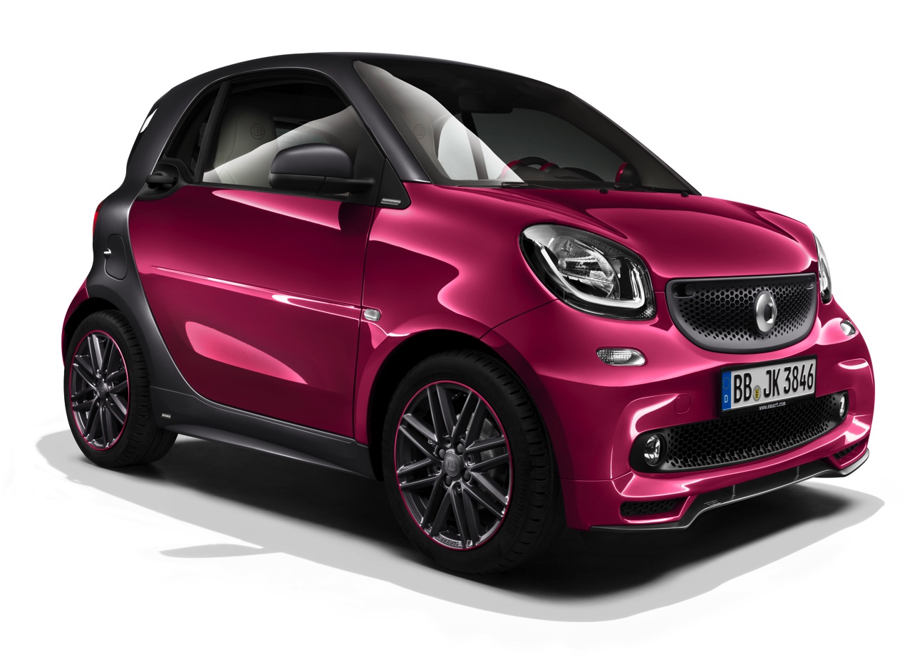 Smart start BRABUS tailor made programma voor smart fortwo met exclusieve interieur en exterieur opties voor de echte smart fans!