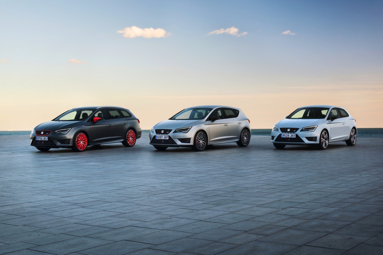 Prijzen en uitvoeringen Seat Leon Cupra 290, het nieuwste topmodel met 290 pk in de Leon modellenrange.