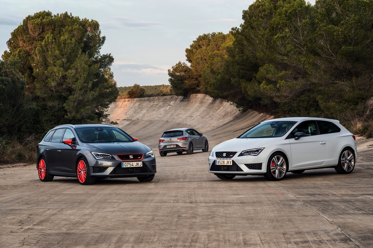 Prijzen en uitvoeringen Seat Leon Cupra 290, het nieuwste topmodel met 290 pk in de Leon modellenrange.