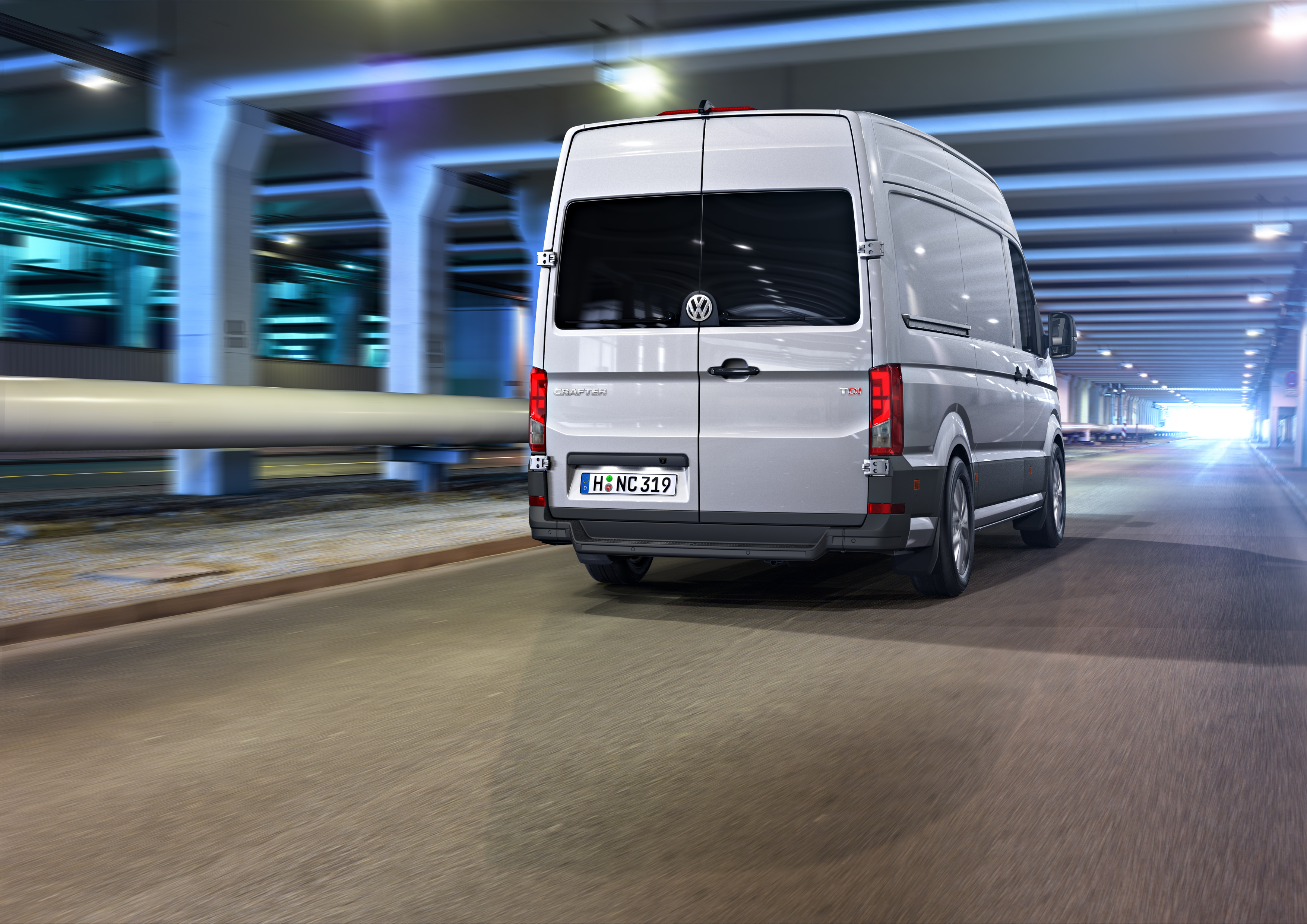 Nieuwe Volkswagen Crafter aan de bak met speciale Nutz 2.0 TDI dieselmotor, desgewenst inclusief achttrapsautomaat en vierwielaandrijving.